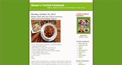 Desktop Screenshot of english.turkishcookbook.com